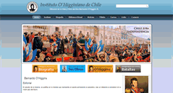 Desktop Screenshot of institutoohigginiano.cl